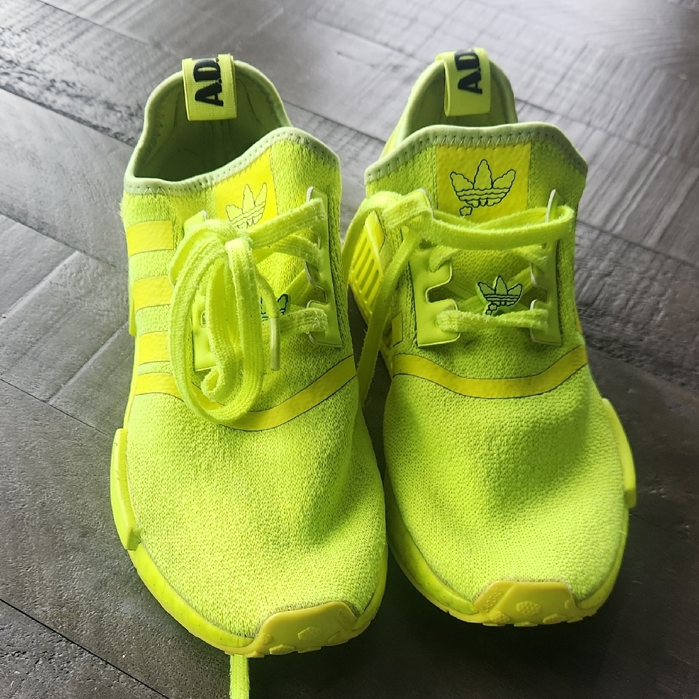 Adidas Womens Bright Yellow Sneakers